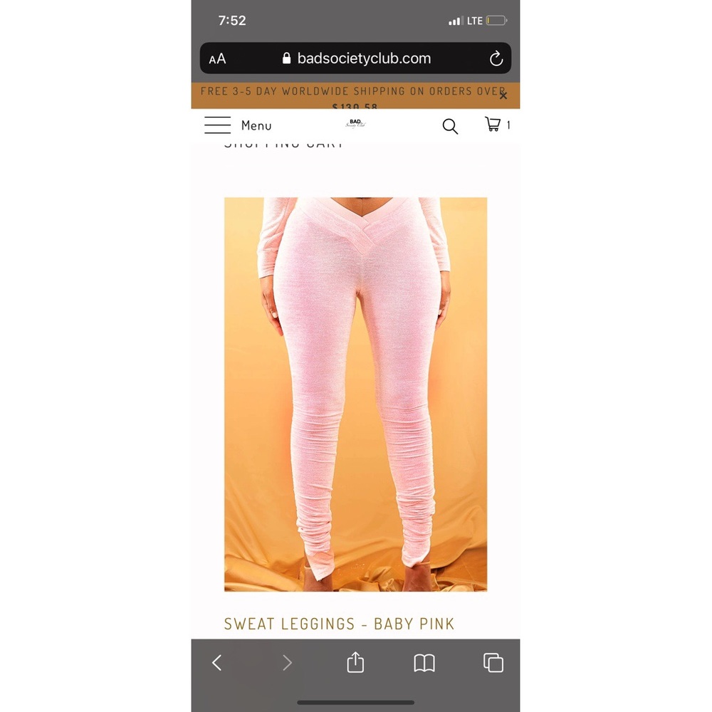 BAD SOCIETY CLUB Sweat Leggings